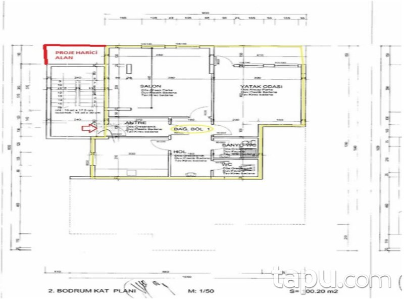Zonguldak Merkez Meşrutiyet Mahallesi'nde 90 m2 Daire