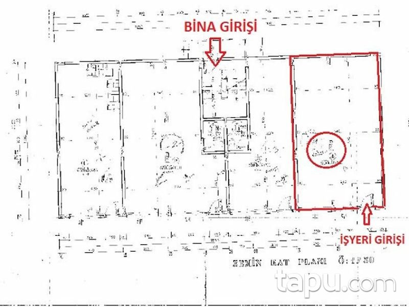 Kahramanmaraş Elbistan Orhan Gazi Mahallesi'nde 65 m2 İskanlı Dükkan