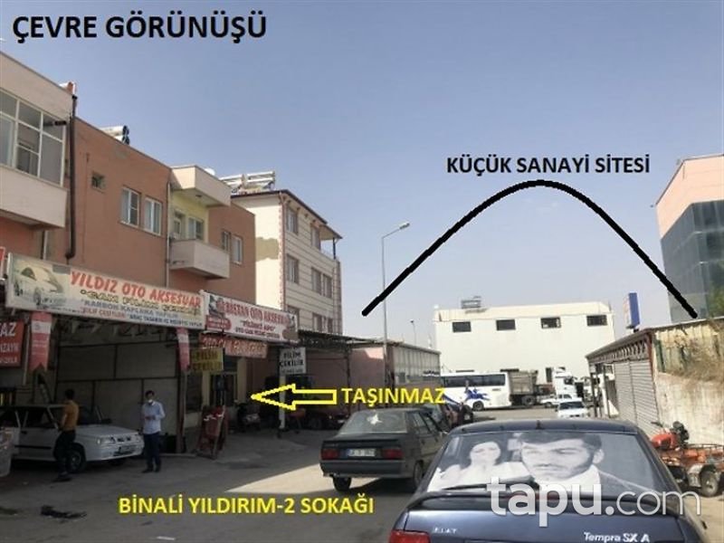 Kahramanmaraş Elbistan Orhan Gazi Mahallesi'nde 65 m2 İskanlı Dükkan