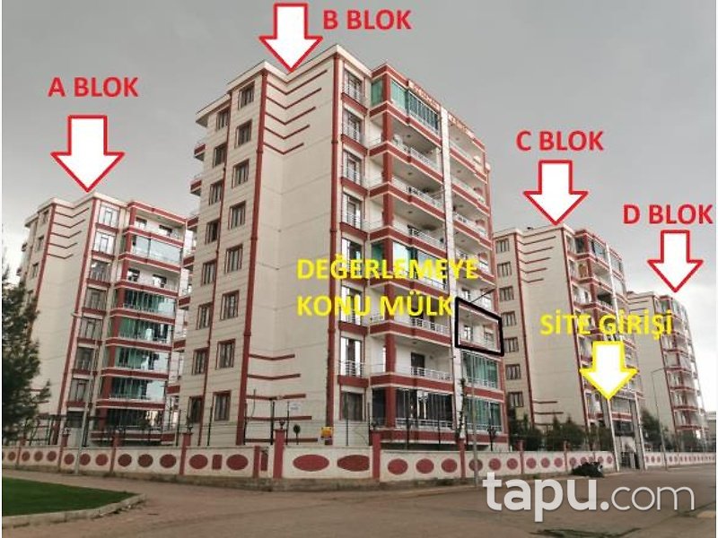 Diyarbakır Bağlar Öz Hasan 4 Sitesi'nde 3+1 149 m2 Daire