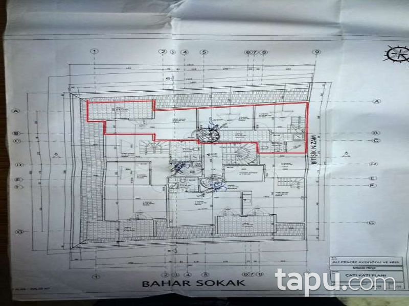 İstanbul Kağıthane Çağlayan Mahallesi'nde 127 m2 Çatı Piyesli Daire