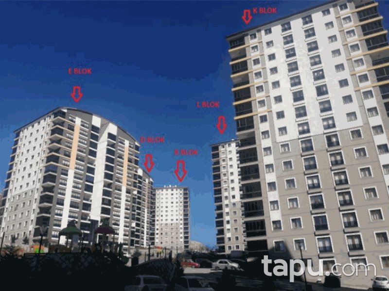 Ankara Yenimahalle Mebuskent Sitesi'nde 3+1 187 m2 Daire
