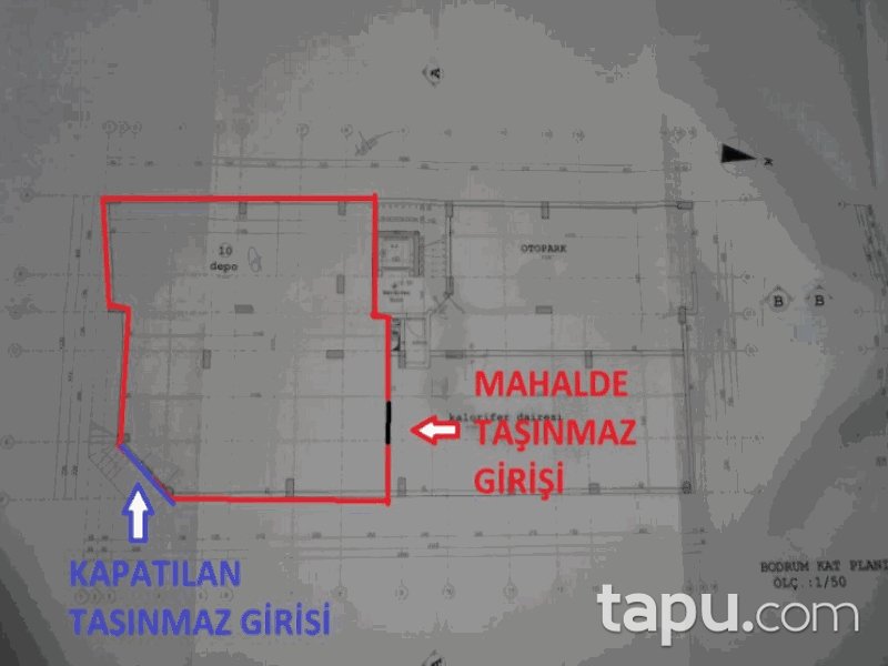Osmaniye Bahçe Mehmet Karamanoğlu Mahallesi'nde 145 m2 Depo (275)