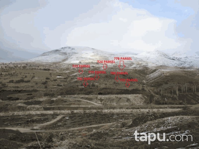 Burdur Tefenni Yeşilköy Mahallesi'nde 6100 m2 Tarla (1212)