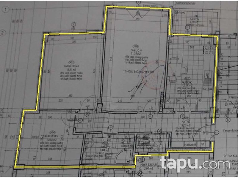 Balıkesir Altıeylül Kristalpark Evleri'nde 2+1 92 m2 Daire