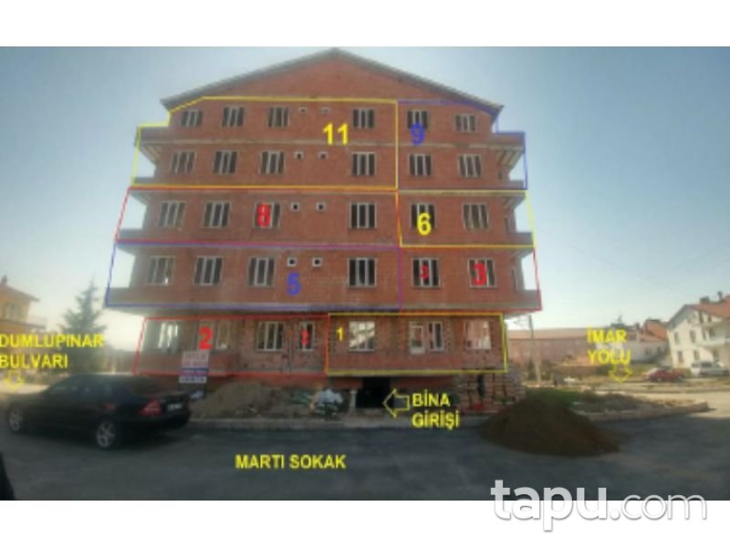 Kütahya Tavşanlı Dağçeşme Mahallesinde 2+1 88 m2 Natamam Daire