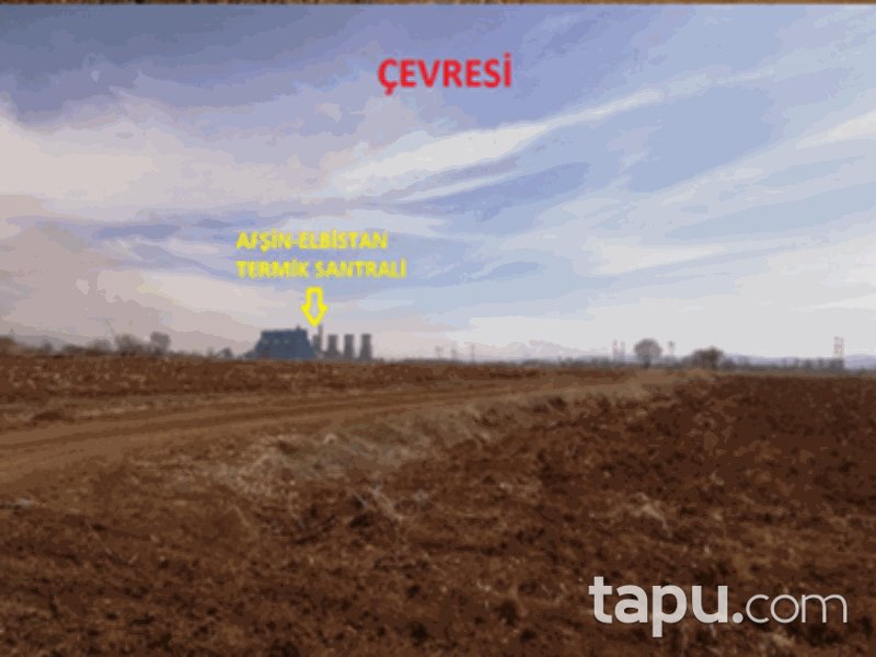 Kahramanmaraş Afşin Hurman Mahallesi'nde 27100 m2 Tarla