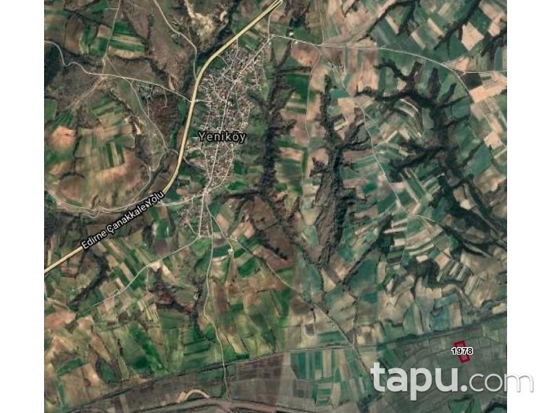 Edirne Uzunköprü Yeniköy Mahallesi'nde 11400 m2 Tarla