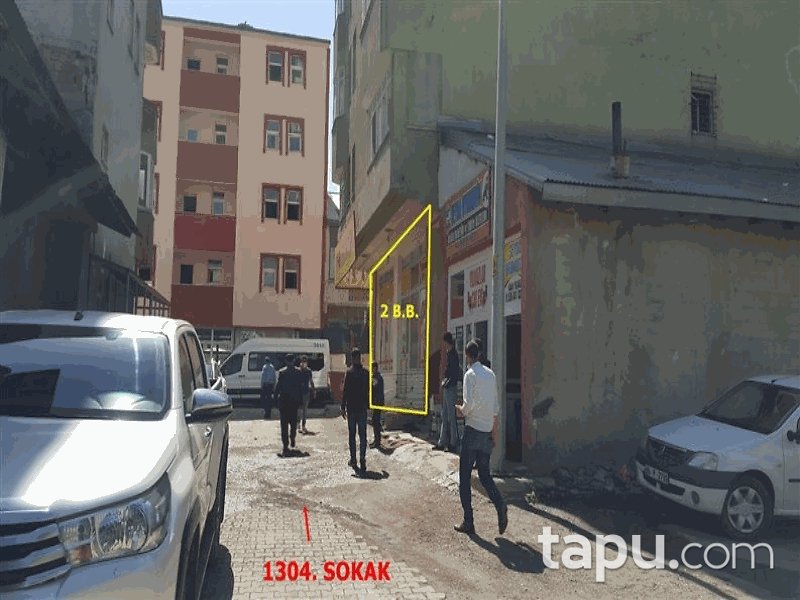 Ağrı Merkez Alpaslan Mahallesi'nde 54 m2 Dükkan