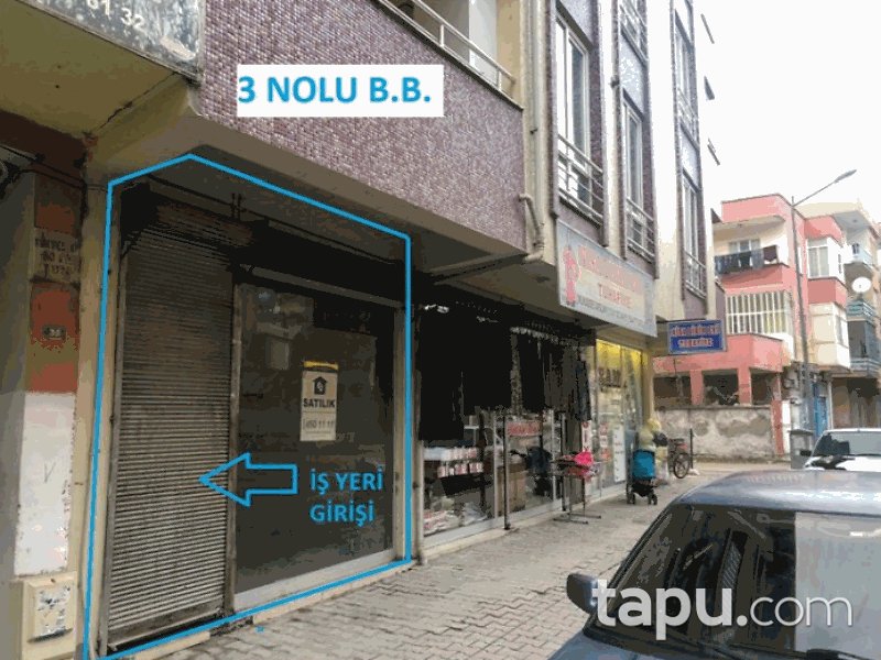 Kahramanmaraş Elbistan Güneş Mahallesi'nde 55 m2 İskanlı Dükkan