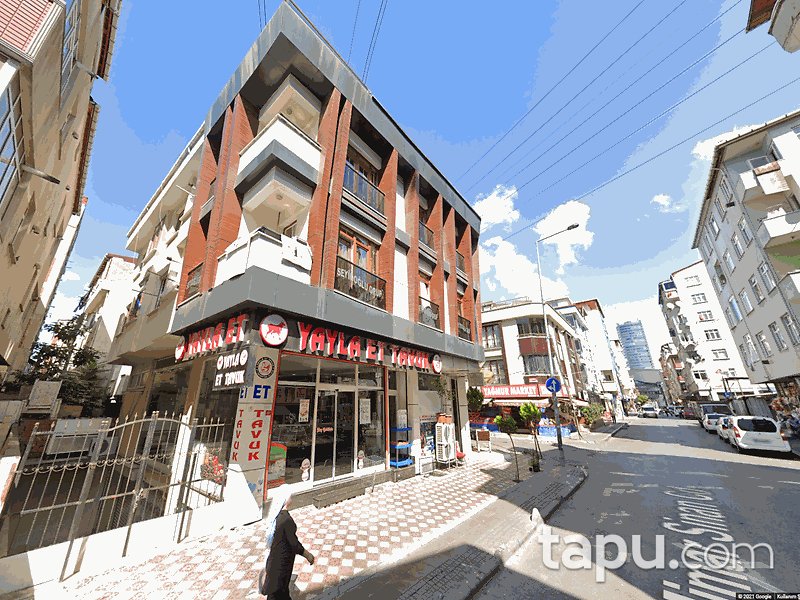 İstanbul Küçükçekmece Mehmet Akif Mahallesi'nde 160 m2 Depolu Dükkan