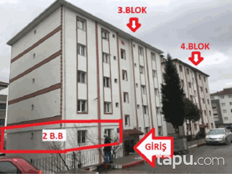Karabük Merkez Afet Evleri Sitesi 'nde 2+1 90 m2 Daire