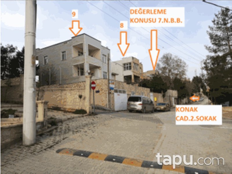 Mardin Artuklu Konak Sitesi'nde 4+1 275 m2 Bahçeli Dubleks Mesken