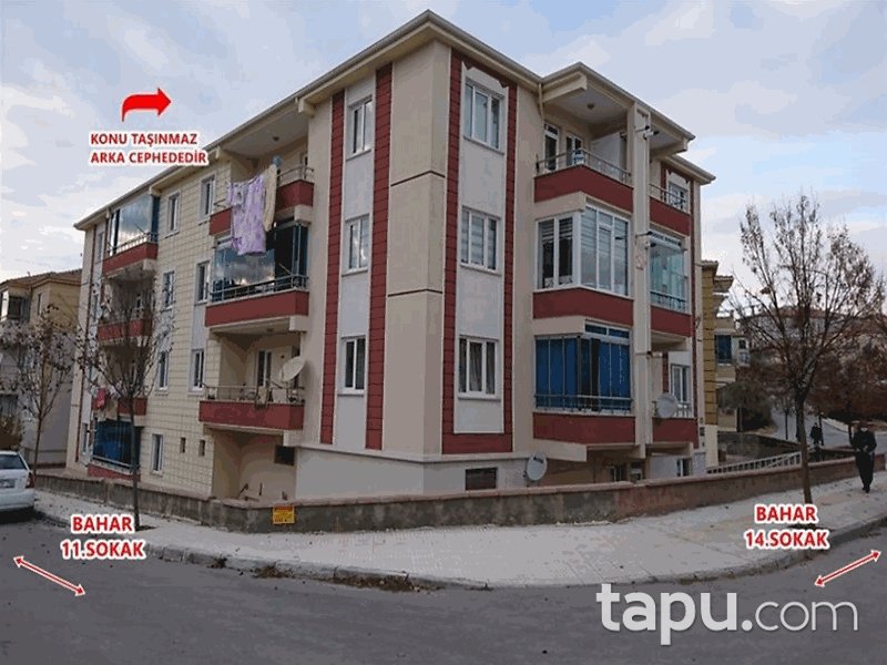 Çorum Merkez Bahçelievler Mahallesi'nde 3+1 96 m2 Daire