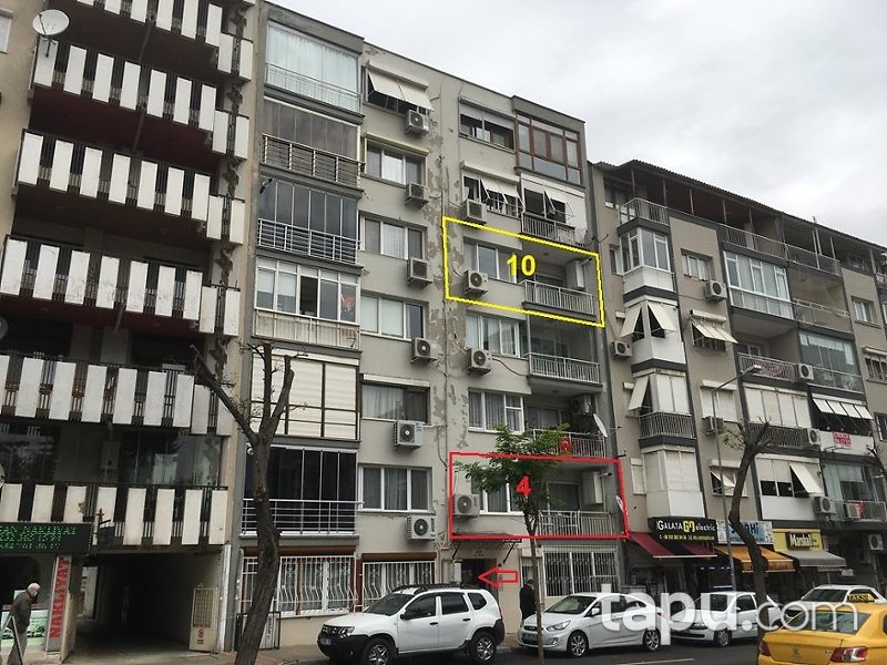 İzmir Karşıyaka Bahariye Mahallesi'nde 3+1 122 m2 İskanlı Daire