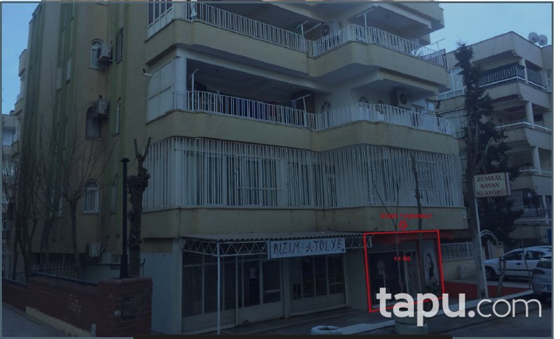 Şanlıurfa Haliliye Osmangazi Mahallesi'nde 39 m2 Dükkan