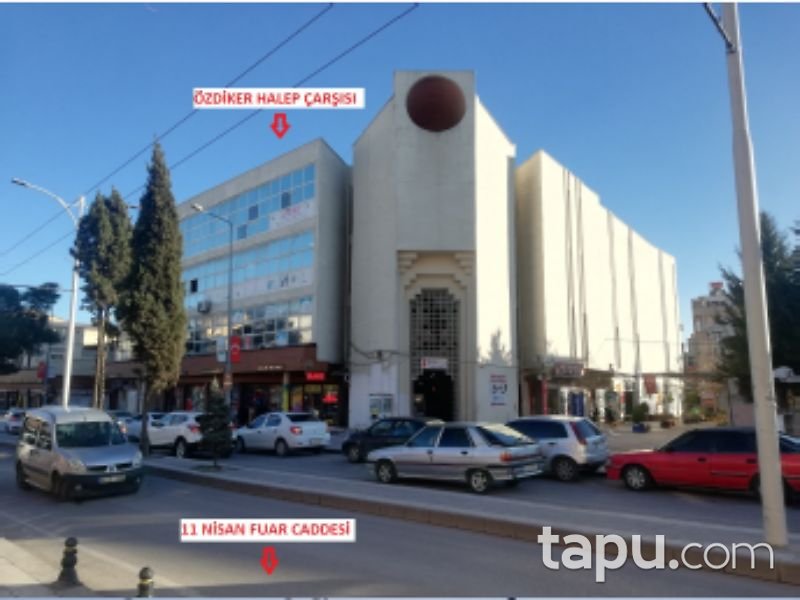 Şanlıurfa Eyyübiye Özdiker Halep Çarşısı'nda 8 m2 Dükkan