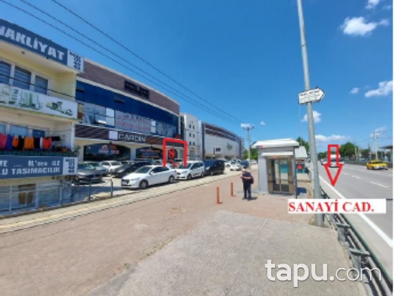 Bursa Nilüfer Sanayi Caddesine Cepheli 268 m2 Dükkan