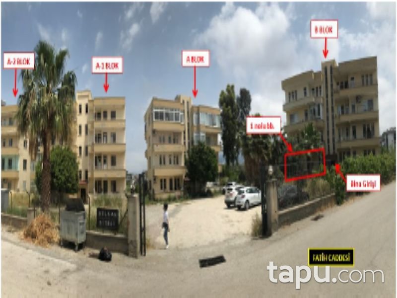 Hatay Arsuz Karaağaç Konarlı Mahallesi Gülşah Sitesi'nde 3+1 Daire