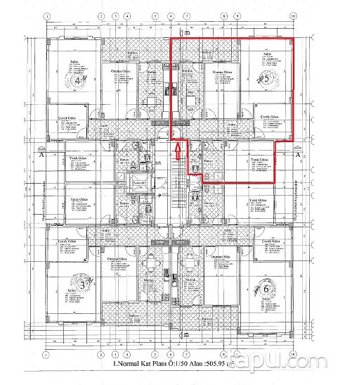 Tekirdağ Çorlu Reşadiye Mahallesi'nde 3+1 120 m2 Daire