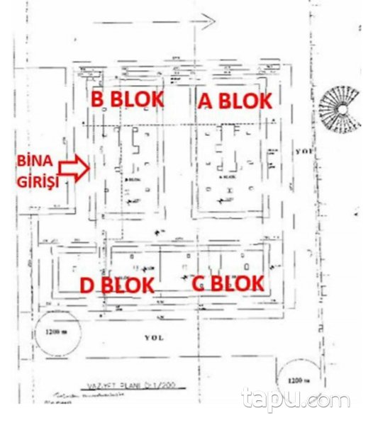 Diyarbakır Bağlar Meliytaş Sitesi'nde 3+1 Daire