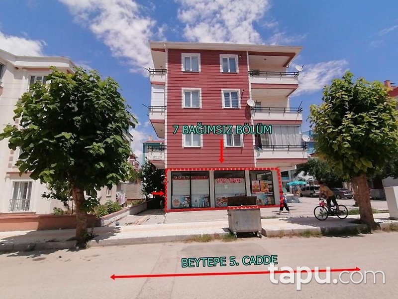 Çorum Merkez Gülabibey Mahallesi'nde 52 m2 Dükkan