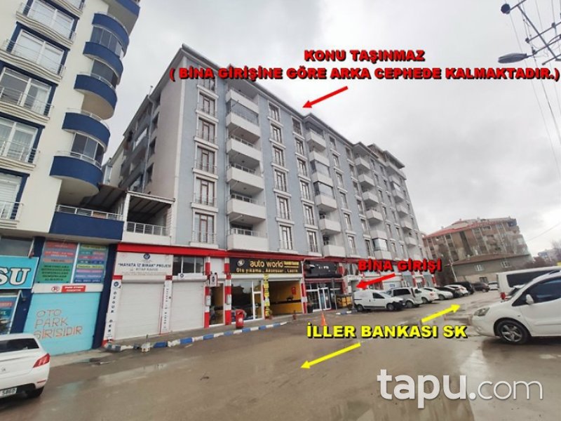 Van İpekyolu Alipaşa Mahallesi'nde 2+1 115 m2 İskanlı Daire