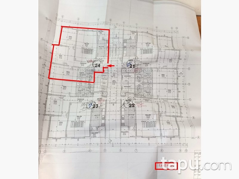 Bolu Merkez Kürkçüler Mahallesi'nde 3+1 122 m2 Daire