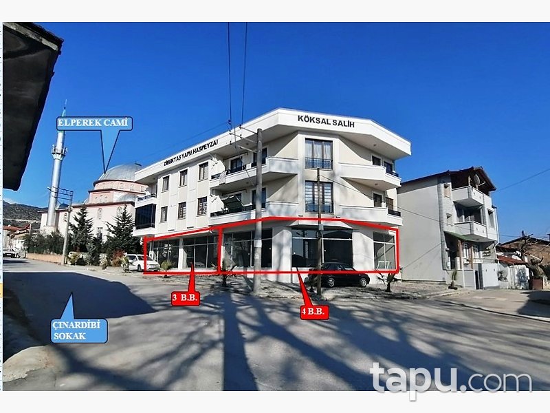 Sakarya Pamukova Elperek Mahallesi'nde Köşe Başı 130 m2 Dükkan