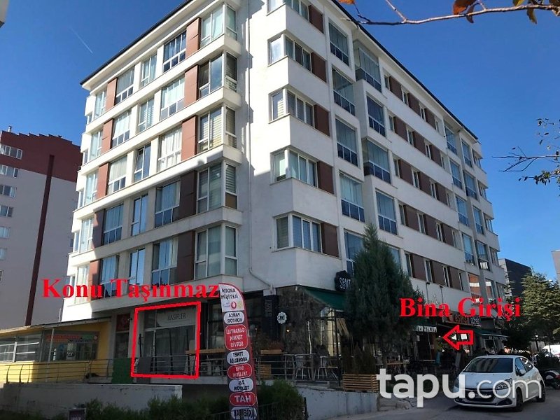 Eskişehir Tepebaşı Uluönder Mahallesinde 34 m2 Dükkan