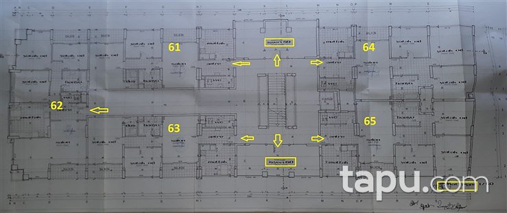 Zonguldak İstiklal Caddesi'nde Yakıcı İş Merkezi İçinde 97 m Ofis