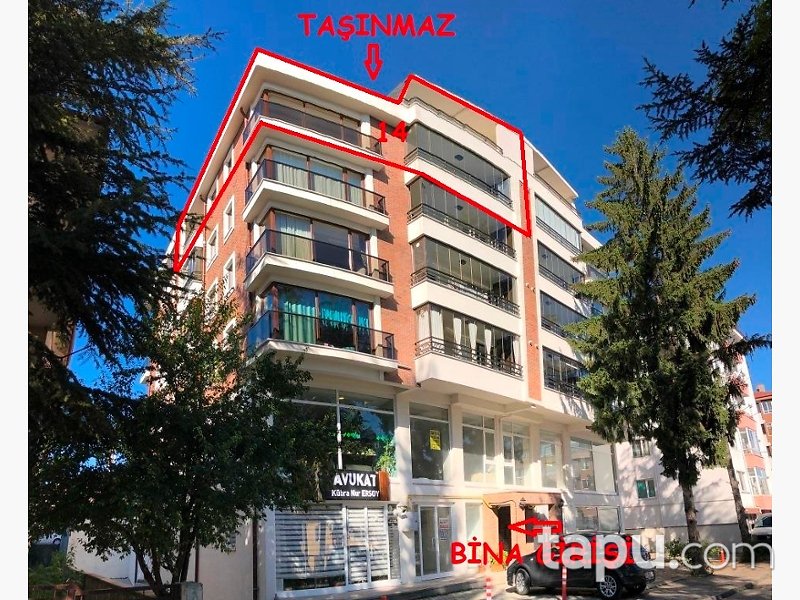 Bolu Merkezde 185 m2 4+1 Dubleks Daire