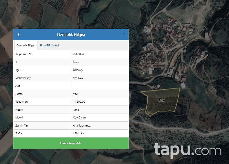 Ödemiş'te Yerleşime Yakın 11 Dönüm Tarla (1608)