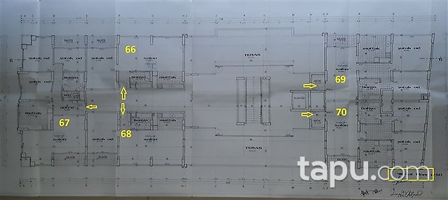 Zonguldak Çay Mahallesi'nde Yakıcı İş Merkezi İçinde 150 m Ofis