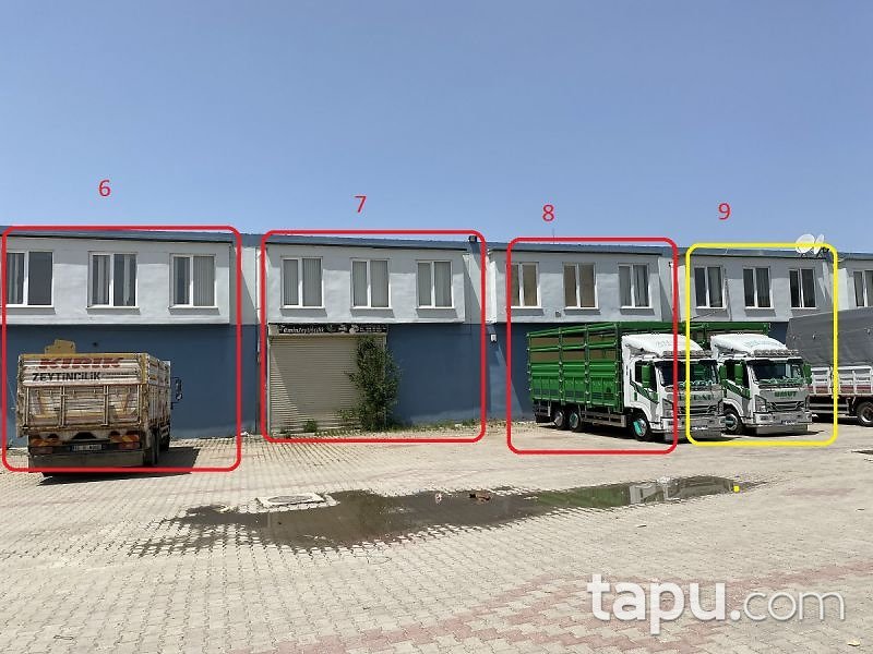 Bursa İznik Mustafa Kemal Paşa Mahallesi'nde Yeni Zeytin Halinde 290 m2 Dükkan