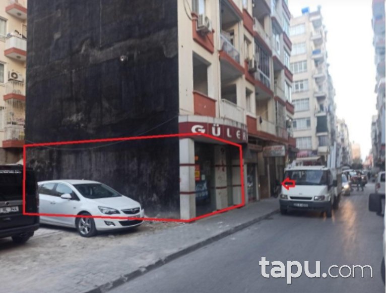 Mersin Akdeniz'de 535 m2 Depo ve Dükkan (304421)