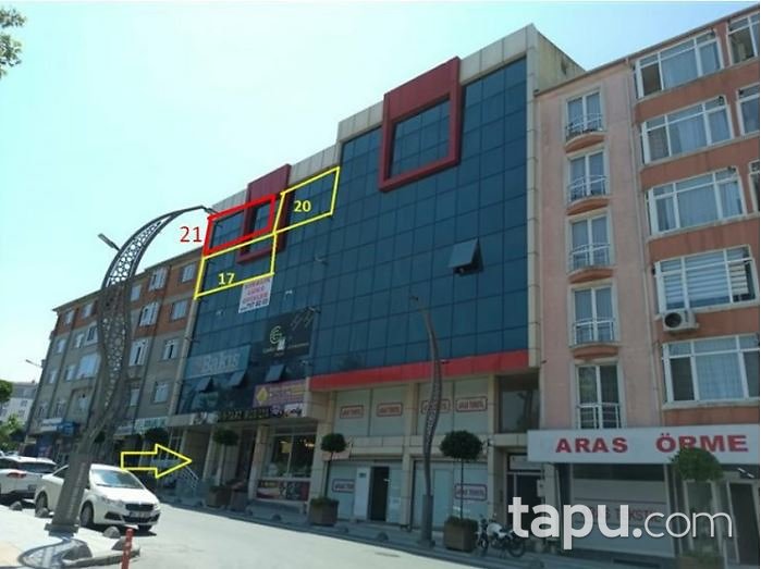 Tekirdağ Kapaklı İnönü Mahallesi'nde 63 m2 Ofis