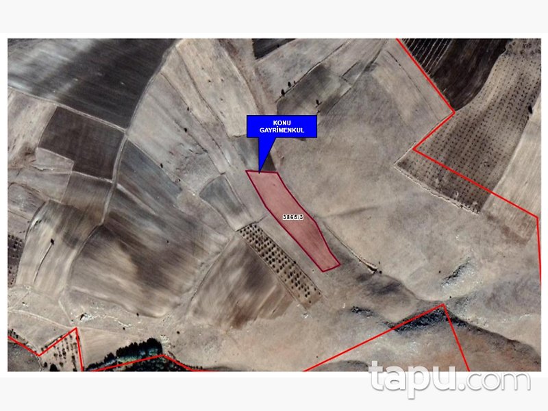Kahramanmaraş Elbistan'da 9876 m2 Tarla