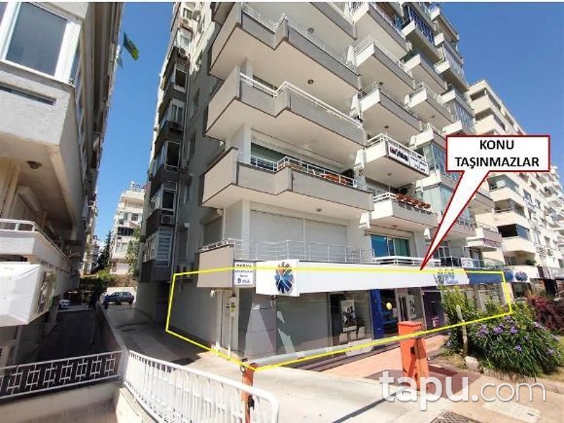 Antalya Muratpaşa'da Hisseli Kurumsal Kiracılı 4 Dükkan