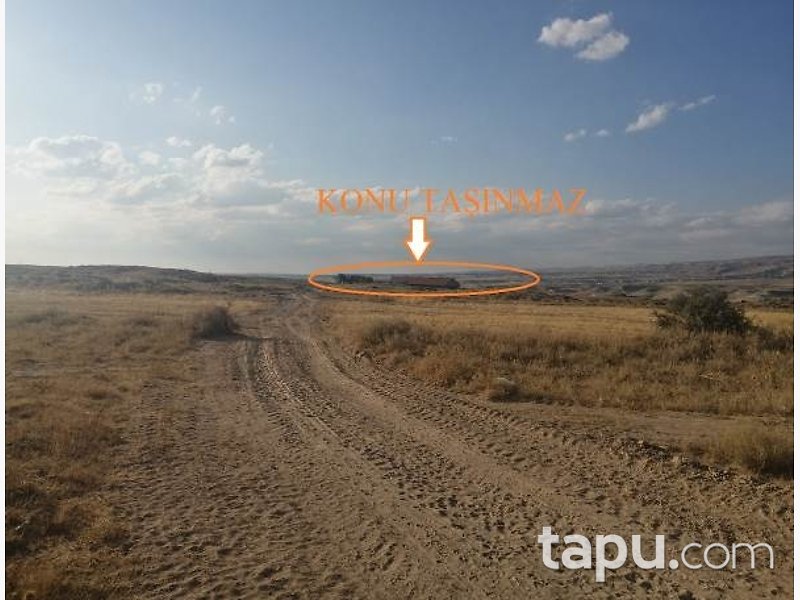 Nevşehir Gülşehir Çalışanlar Köy'ünde Kargir Bina ve Tarla