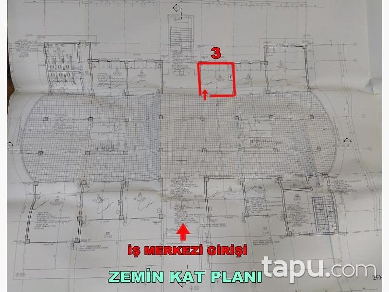 Kırşehir Kaman Toki İş Merkezi'nde 25 m2 Dükkan