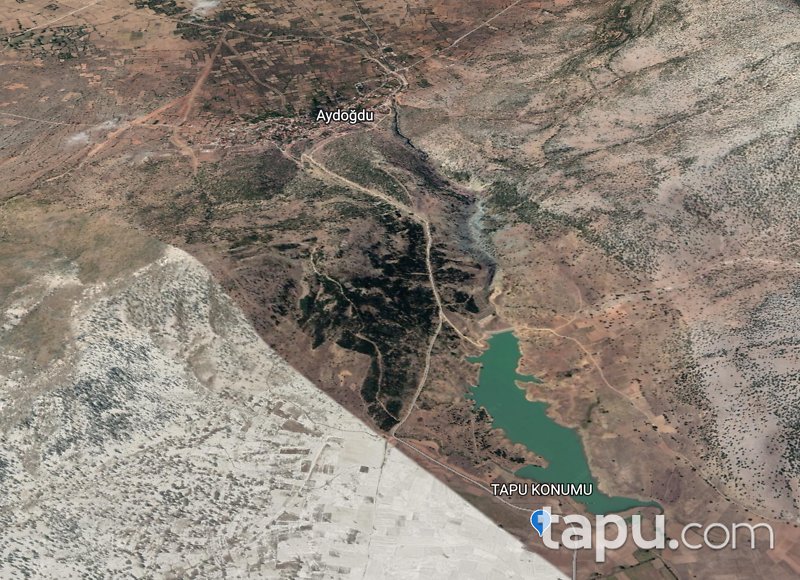 Denizli Tavas'da Aydoğdu Barajı Manzaralı 1438 m2 Tarla