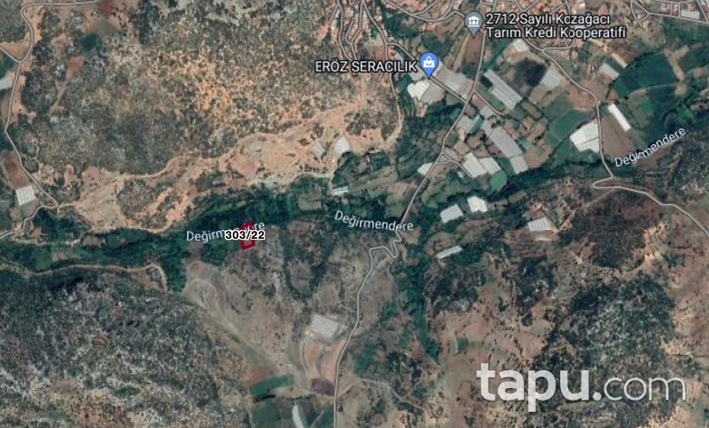 Burdur Çavdır Kozaağaç Köyünde 3.313 m2 Yatırımlık Tarla