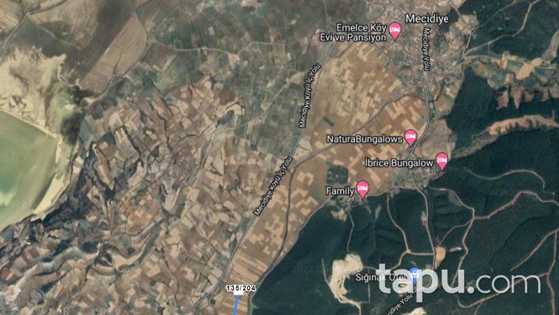 Edirne Keşan Mecidiye 1584 m2 Yatırımlık Tarla
