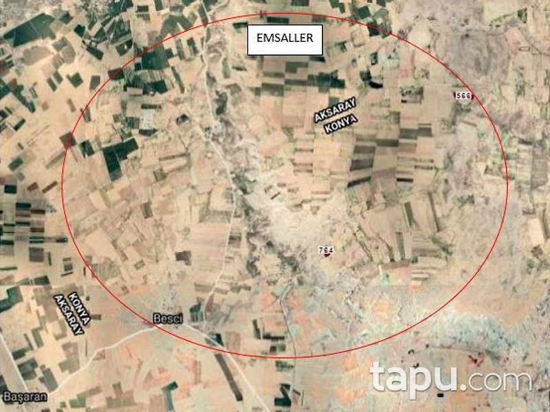Emirgazi Besci Mahallesi'nde Yatırımlık 28 Dönüm Tarla