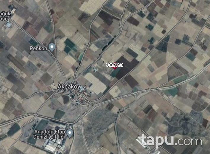Denizli Çivril Akçaköy'de 2 Dönüm Tarla