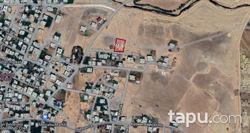 Kurtalan Yayıkdere Mahallesi'nde 1.349 m2 İmarlı Arsa