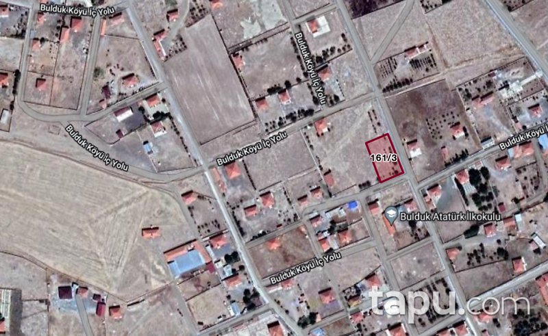 TAKSİTLİ ARSA Cihanbeyli Bulduk Mahallesi'nde 1748 m2 İmarlı Arsa