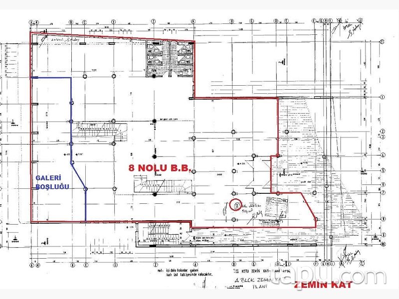 Anamur Sağlık Mahallesi'nde 2.380 m2 Dükkan ve Deposu