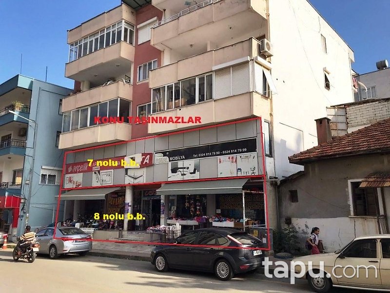 Anamur Sağlık Mahallesi'nde 2.380 m2 Dükkan ve Deposu